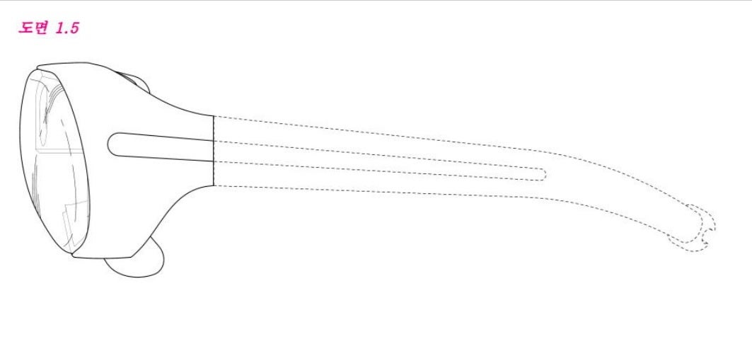 Another illustration from Samsung&#039;s patent application - Samsung files another patent application for AR glasses