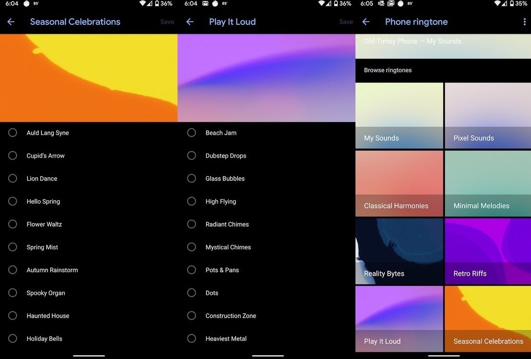 Pixel users get more ringtones, notification tones and alarm tones to choose from - Update to Google Sounds app adds new ringtones for Pixel phones