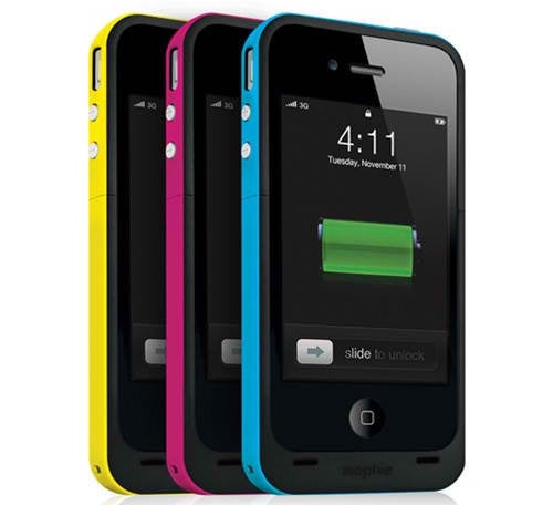 Mophie's Juice Pack Air Plus for the iPhone 4 ups the ante with a 2,000 mAh battery
