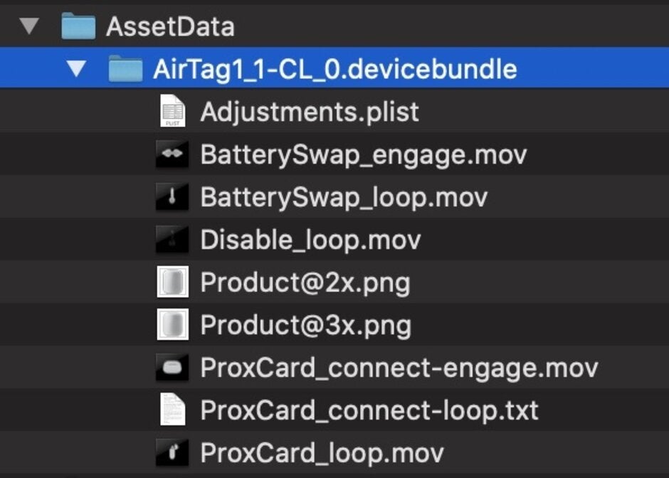 Hidden file in iOS 13.2 reveals the AirTag name - Hidden folder in iOS 13.2 reveals Apple's AirTag tracking accessory