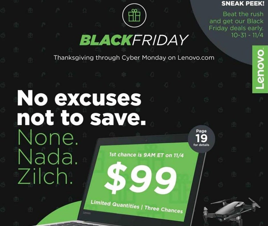 Lenovo's Black Friday 2019 deals will include massive discounts on tablets, laptops, and smart home devices