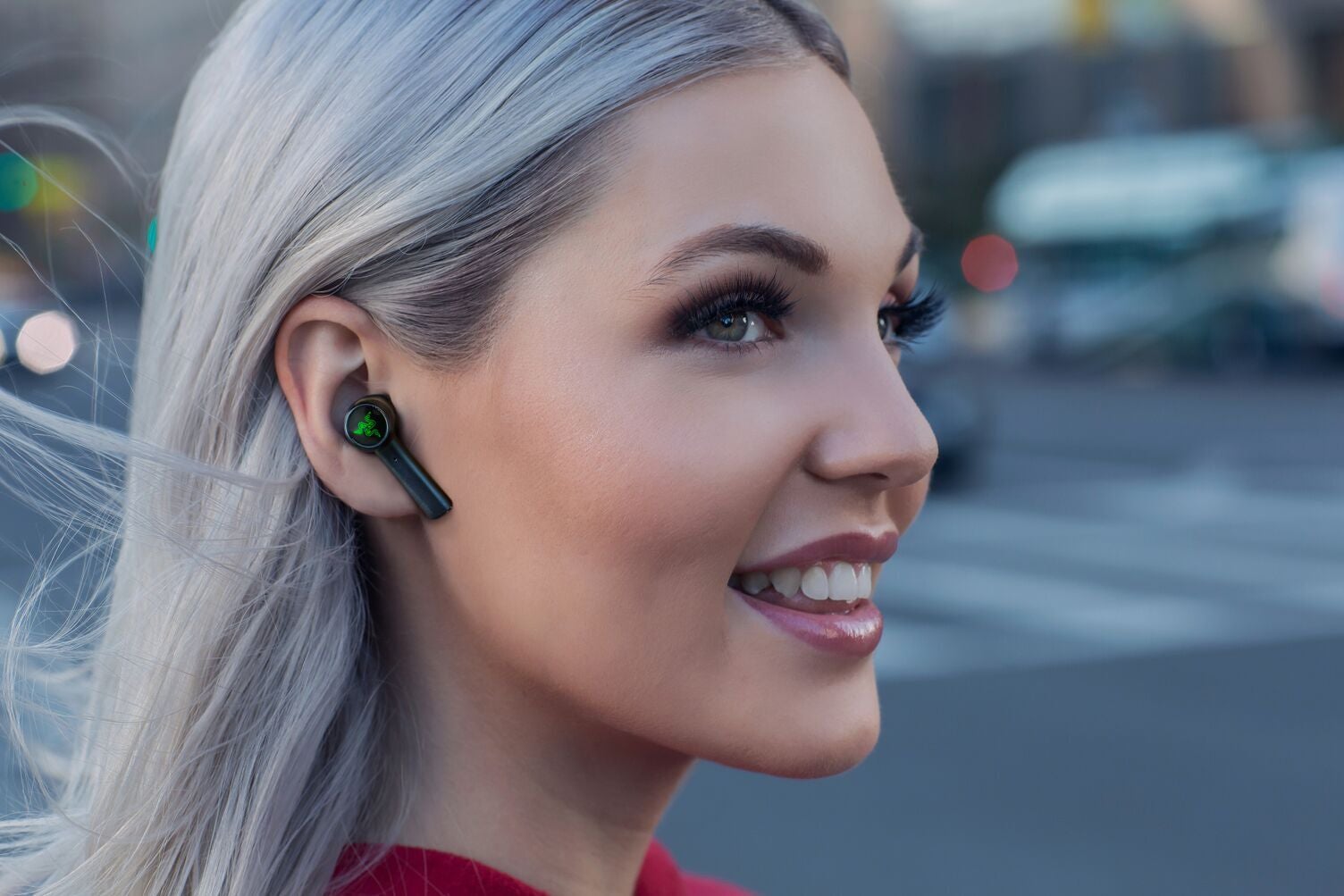 Razer has the black AirPods you wanted, and a modular controller to hit back at ROG Phone