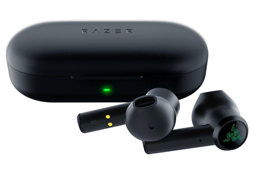 Razer has the black AirPods you wanted, and a modular controller to hit back at ROG Phone