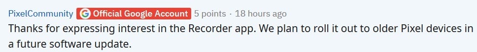 The Pixel 4&#039;s Recorder app is coming to older Pixel models - Pixel 4&#039;s most useful new feature is coming to older Pixel models