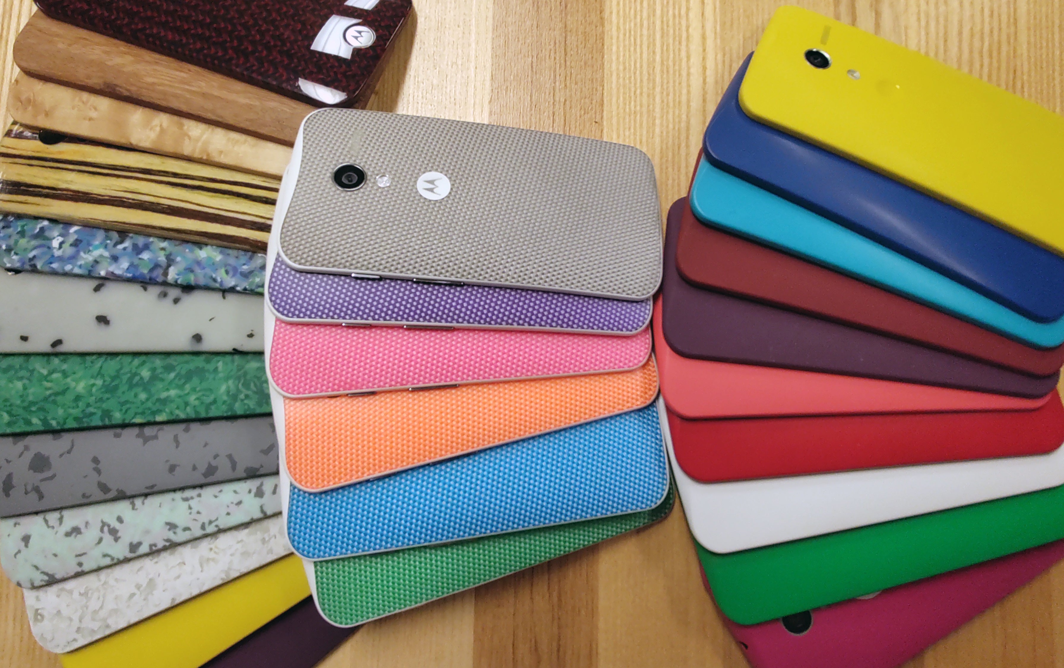 Motorola has never been shy to experiment with colors and patterns - How do you design a phone? Motorola&#039;s VP of Design gives us a peek behind the scenes