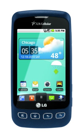 LG Optimus U - LG Optimus U is priced at free and bound for US Cellular starting December 13th