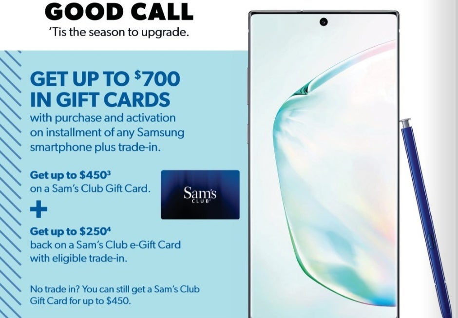 Sam's Club to offer up to $700 gift cards with early iPhone and Samsung Black Friday deal