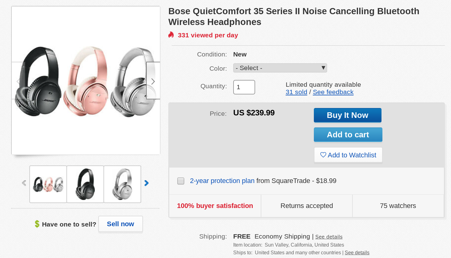 Grab Bose&#039;s class-leading noise-cancelling headphones at 30% off