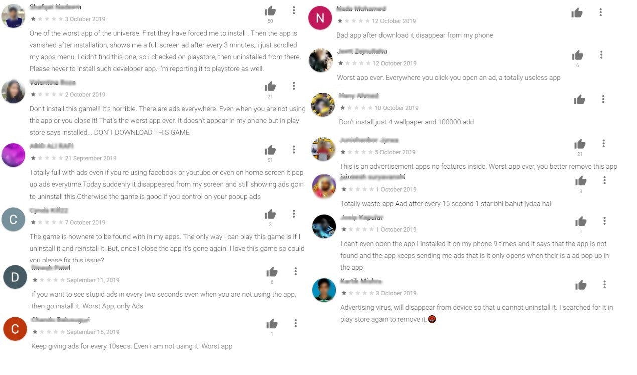 If you see comments like these on an app you want to install, forget about it and run away - Malicious Android apps downloaded 3 million times pretend to be the Chrome browser when installed