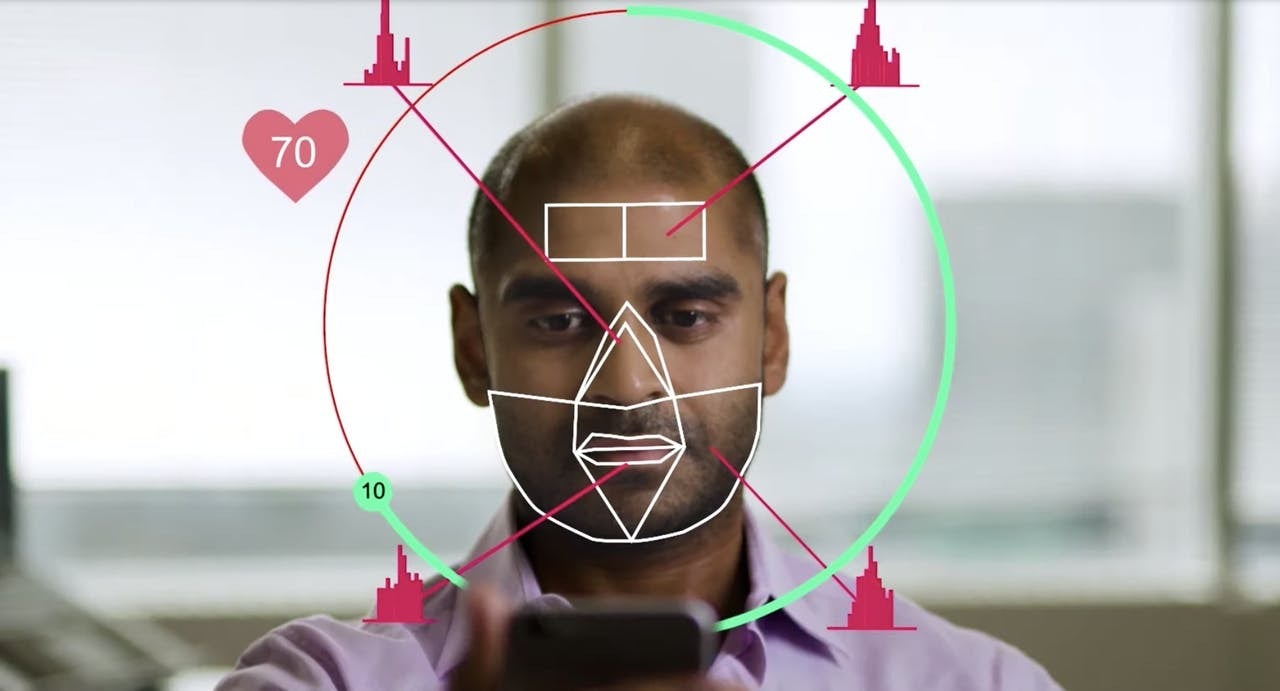 Visualization of the app&#039;s measurements, image by University of Toronto - Stop using apps to measure your blood pressure