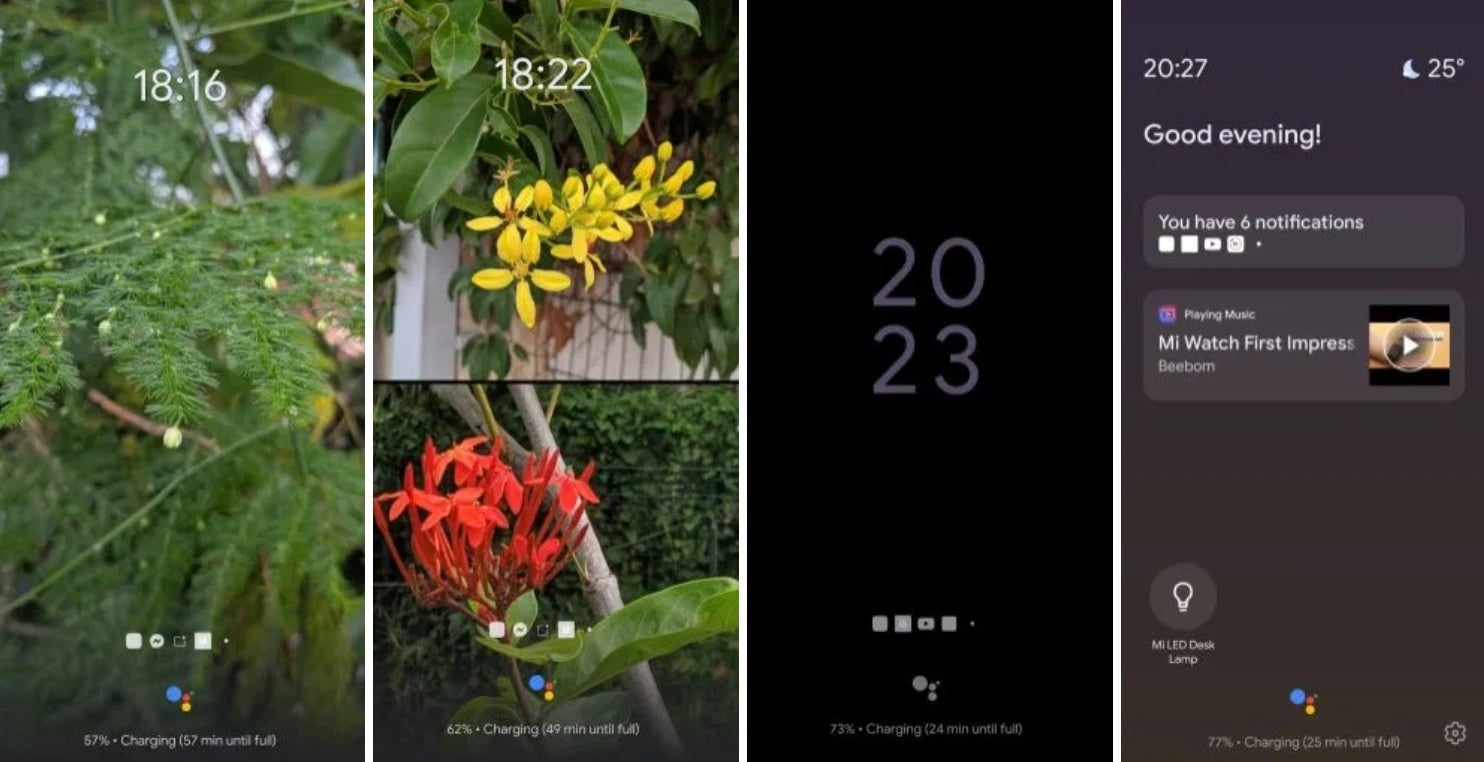 Google Assistant Ambient Mode on a smartphone; image credit 9to5Google - Google widens rollout of feature that turns your Android phone into a smart display