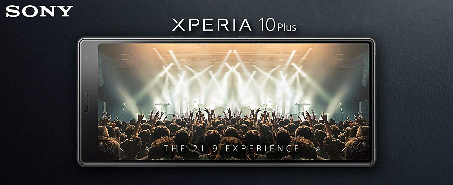 The Sony Xperia 10 Plus has a tall and thin display, great for streaming video - Sony Xperia 10 Plus and its large cinematic display on sale at Amazon, B&H