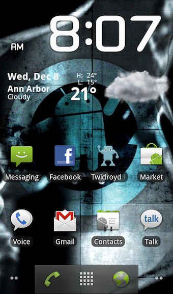 Gingerbread Launcher gives Android 2.2 users a taste of 2.3