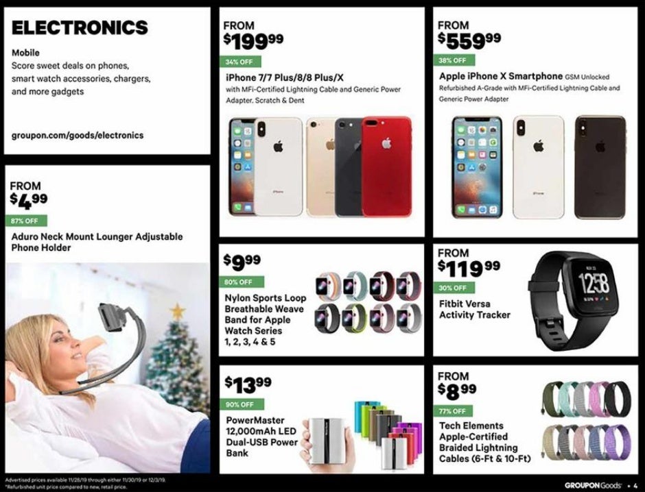 A huge number of iPhone models will be discounted at Groupon for Black Friday