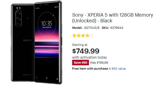 Vale la pena echarle un vistazo a esta oferta de Sony Xperia 5