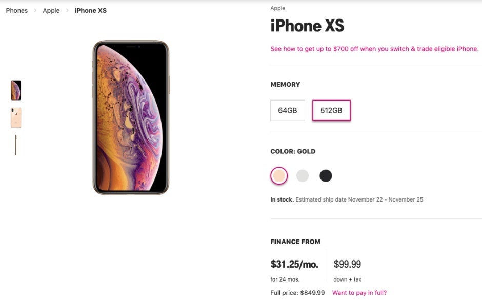 T-Mobile is offering some absolutely mind-blowing iPhone XS and XS Max discounts