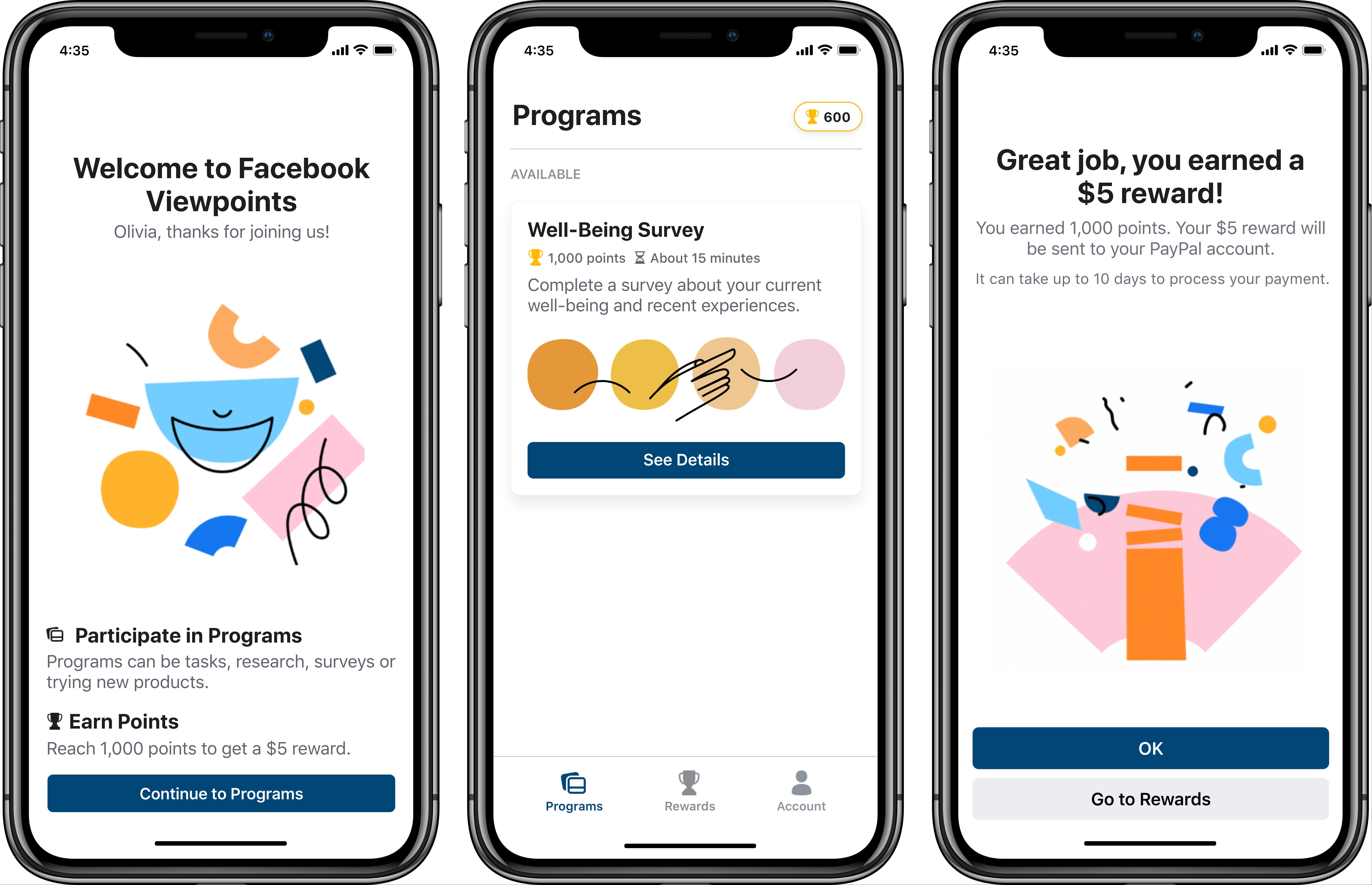 Facebook Viewpoints is now available in the App Store and Google Play Store - Facebook&#039;s new app pays you real money to share your views