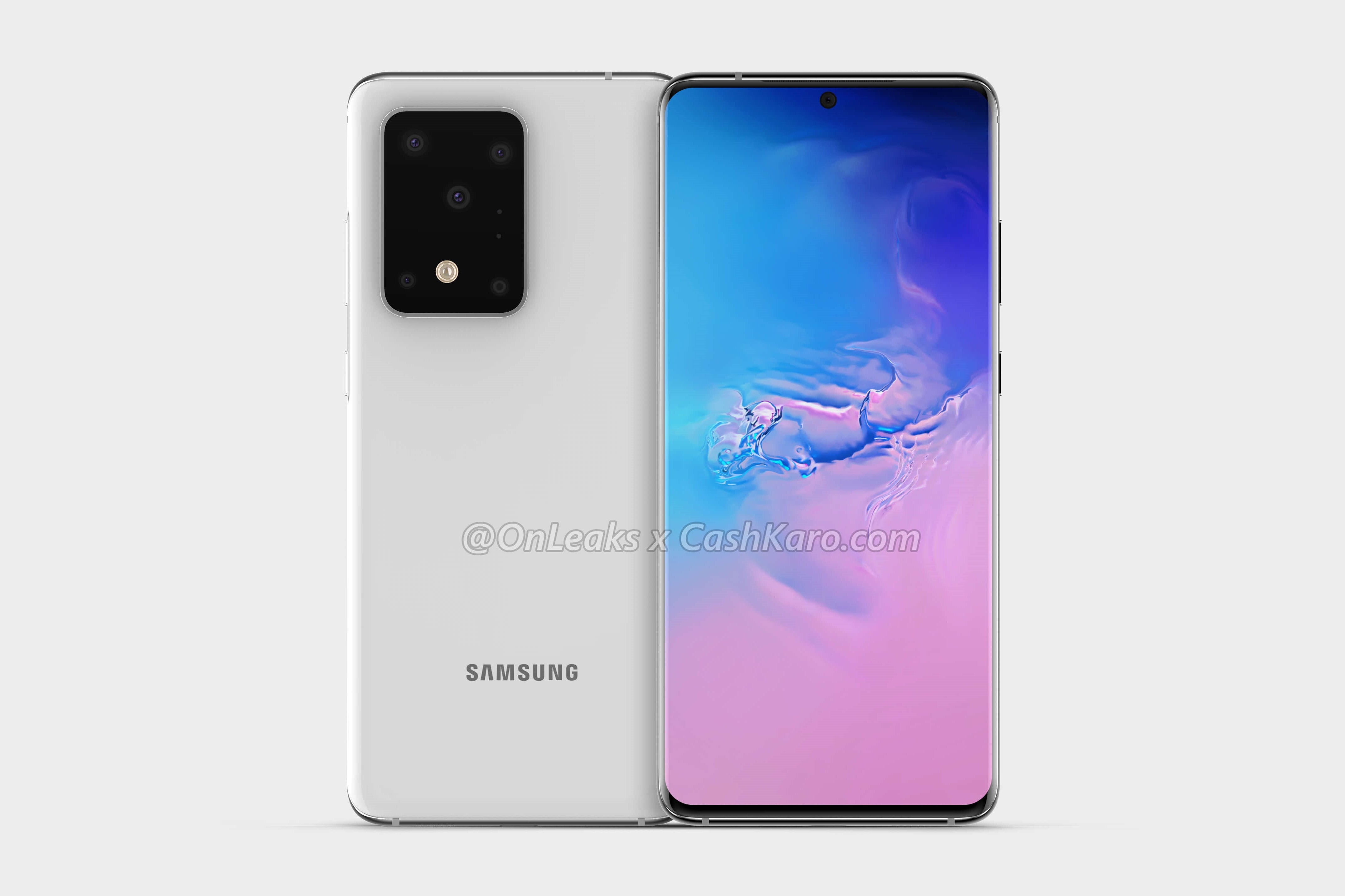 The Samsung Galaxy S11+ looks ridiculous in these leaked renders