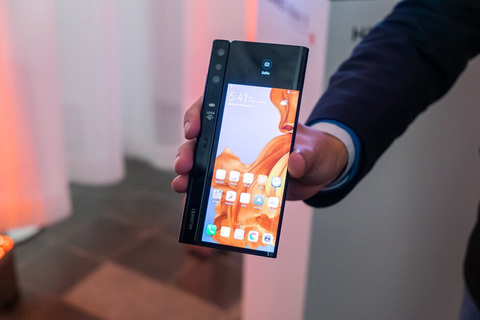 The foldable Huawei Mate X - Huawei is a villain now in China as state-run and social media attack the company