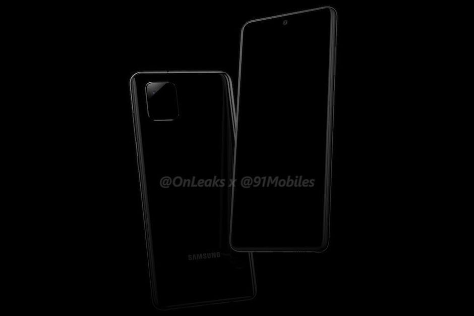 Samsung Galaxy S10 Lite (left) and Galaxy Note 10 Lite (right) CAD-based renders - Here's when the Samsung Galaxy S10 Lite and Note 10 Lite may debut