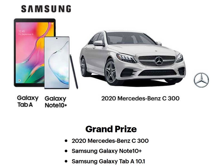 Win one of these prizes in Sprint's Merry &amp; Bright sweepstakes - Sprint is giving away a new Mercedes, a Galaxy Note 10+ and more