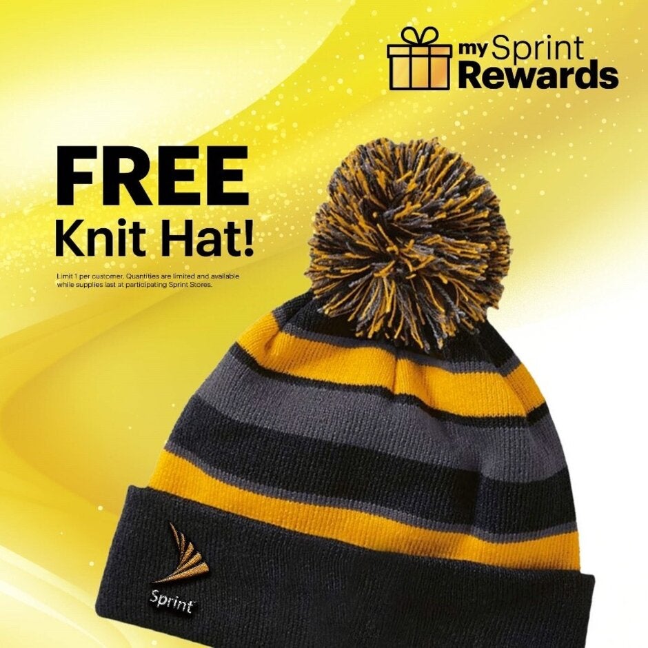 Sprint subscribers can snag a free knit hat - Sprint is giving away a new Mercedes, a Galaxy Note 10+ and more