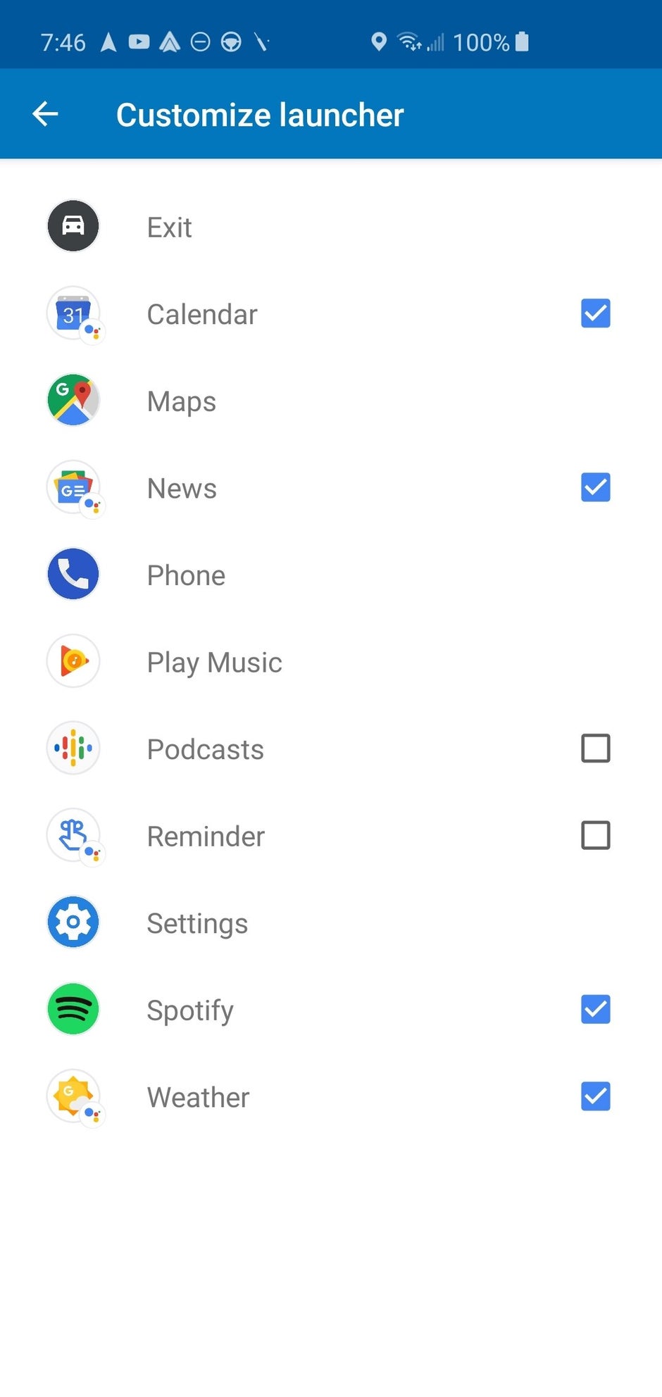 Android Auto now lets you customize your app drawer