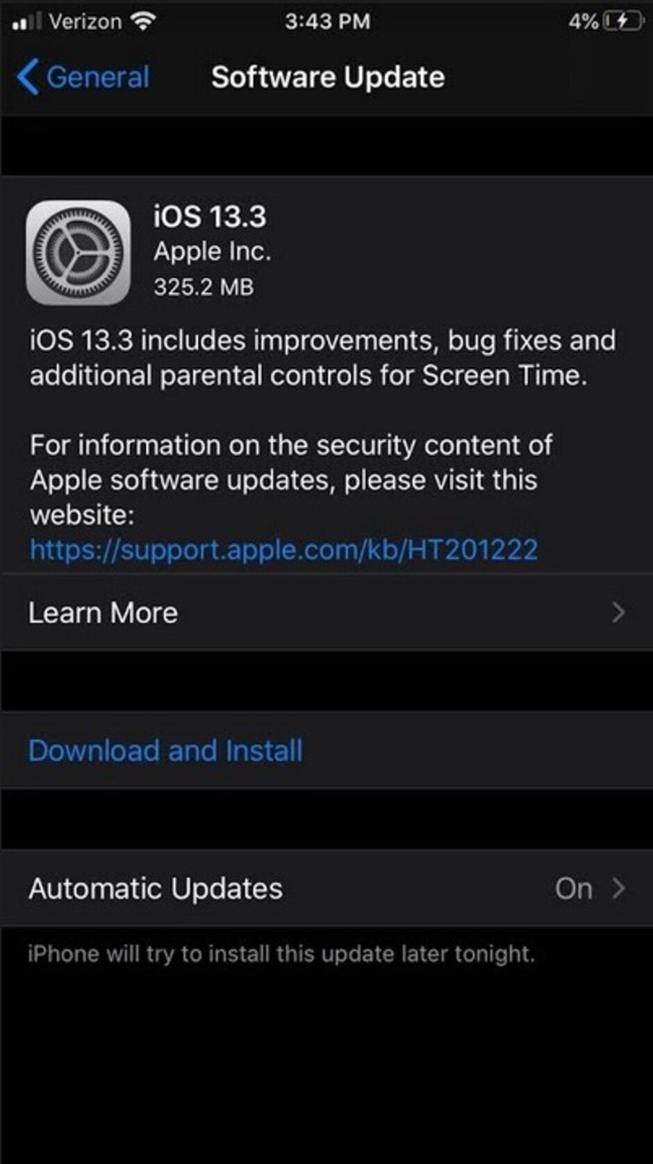 Apple pushes out a number of updates including iOS and iPadOS 13.3 - Apple drops iOS 13.3, iPadOS 13.3, tvOS 13.3 and more