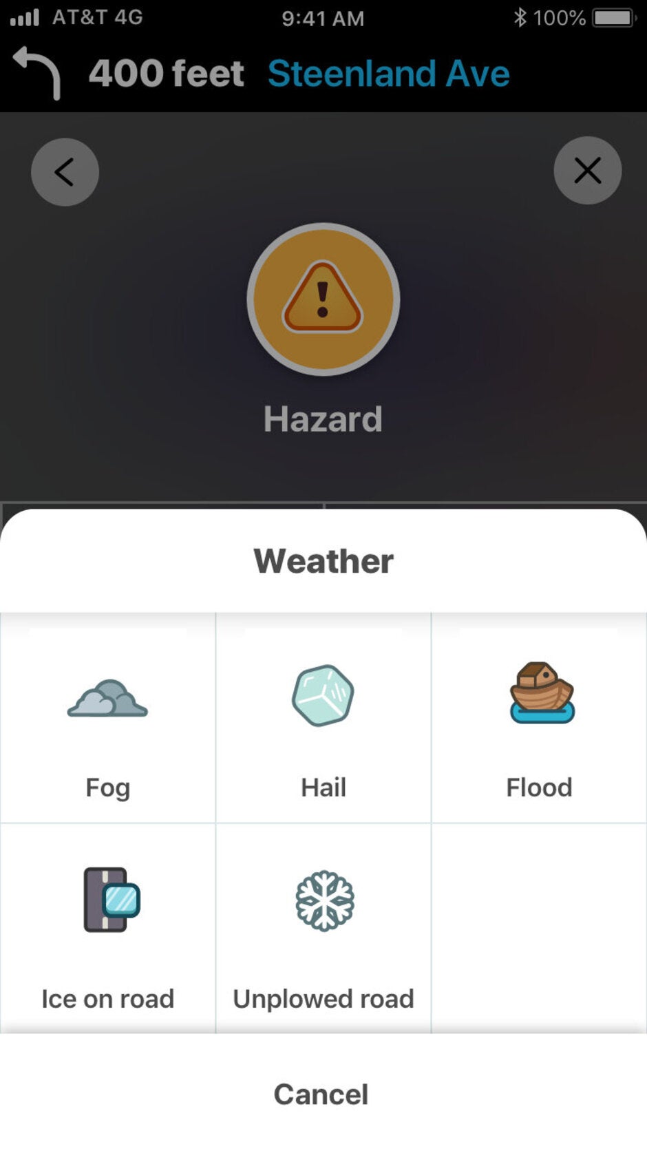Waze makes it easier to navigate through wintry weather