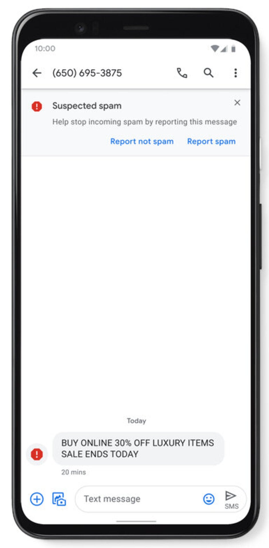 Spam protection for Messages - Google Messages adds new feature that protects you from spam