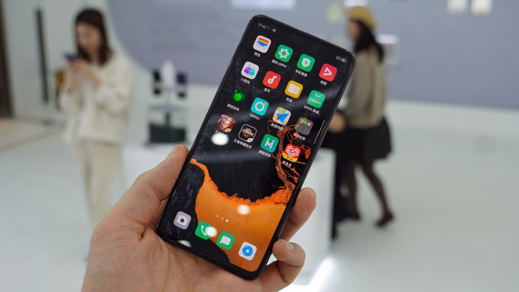 Oppo's no button, no port prototype uses an under-display selfie camera - Look Ma! Oppo's prototype handset has no buttons, no ports
