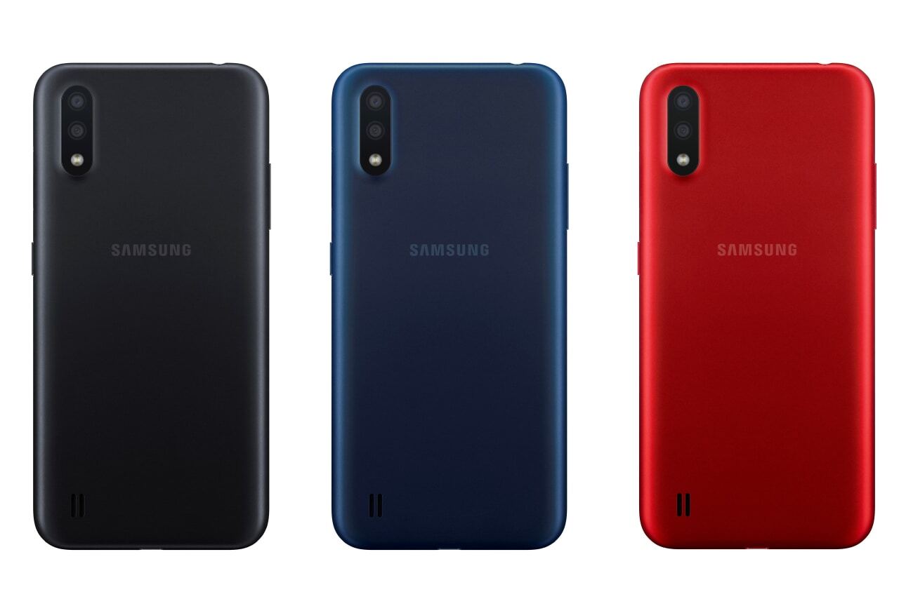 Entry-level Galaxy A01 goes official with dual-camera setup, headphone jack