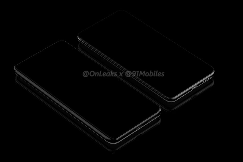 Huawei P40 vs P40 Pro CAD-based render - Leaked Huawei P40 Pro renders show quad-edge display, Galaxy S11-like camera