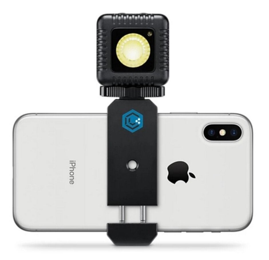 The LumeCube accessory connects to an iPhone via Bluetooth - Apple to support third-party camera accessories for the iPhone through its MFi program