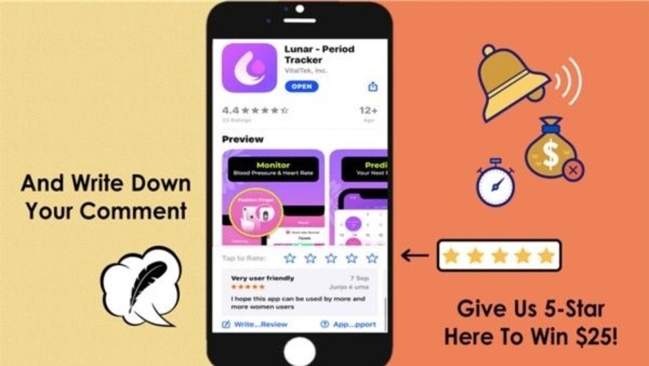 Lunar bribed people to get a 5-star rating - Apple still lists this bogus health & fitness app after Google removed it