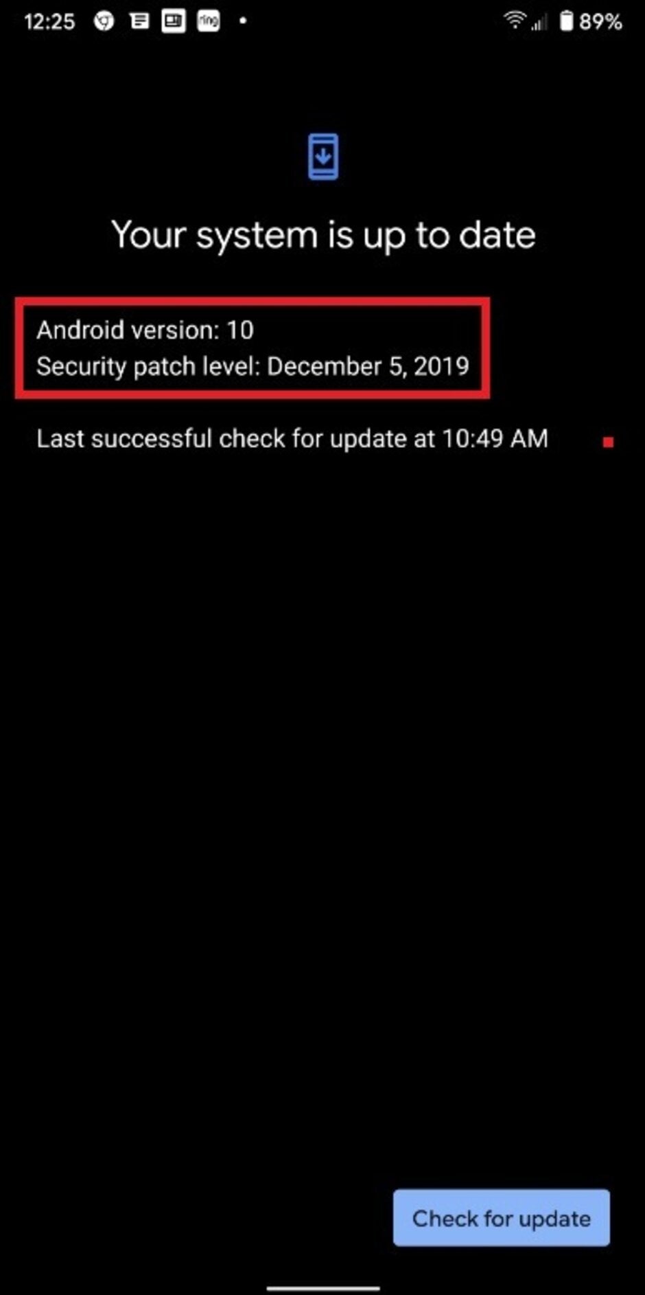 Some Pixel units have yet to receive the December monthly update - Bah Humbug! Some Pixel users have yet to receive the December update