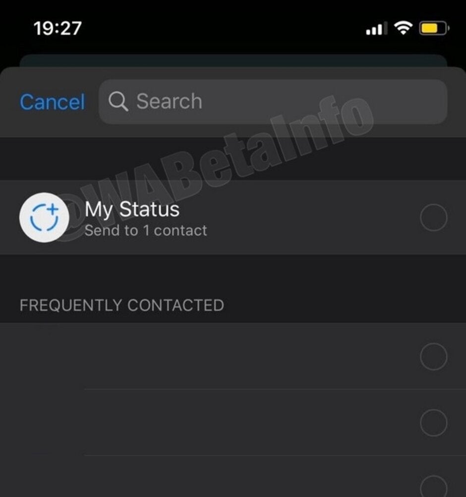 This is one of the Dark Mode configurations coming to the iOS version of WhatsApp - Android, iOS versions of WhatsApp close to adding Dark Mode