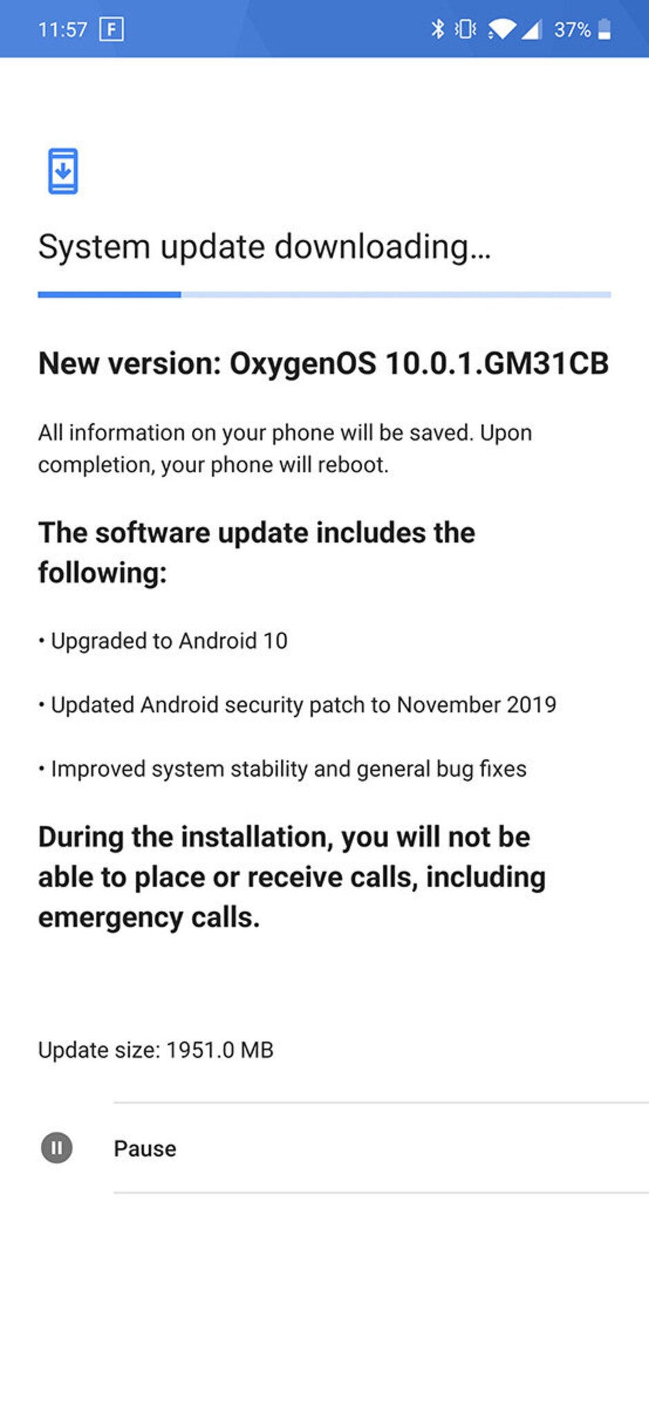 Android 10 update for T-Mobile OnePlus 7 Pro - OnePlus 7 Pro getting Android 10 update at T-Mobile