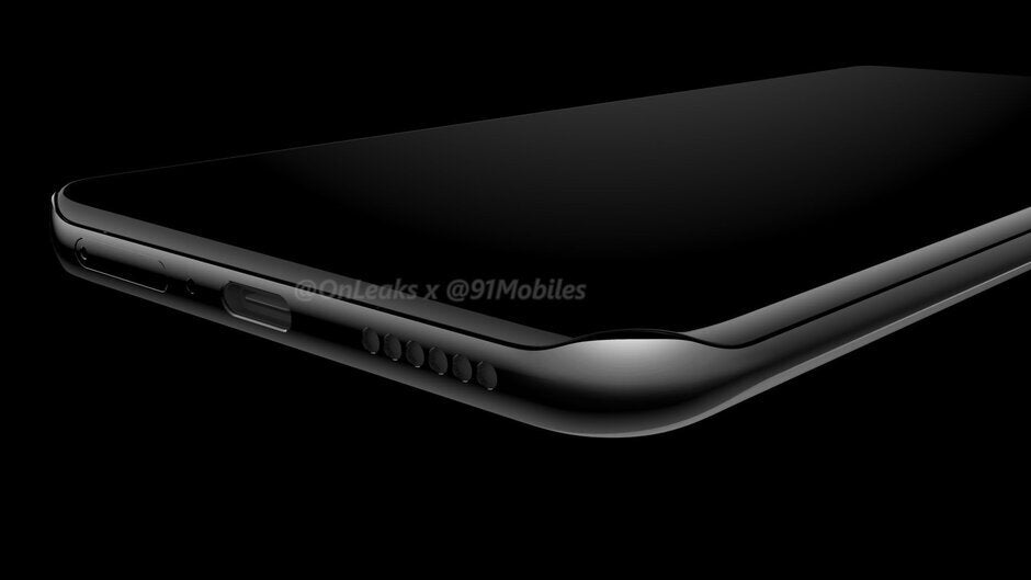 Render shows one of the lips that will be used on the P40 Pro to protect the quad-edge display - Leaked production line photo shows rear camera housing for Huawei P40