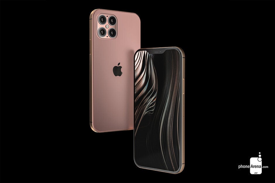 Render of the 2020 Apple iPhone 12 Pro Max - Apple&#039;s fastest 5G iPhones might not be released until 2021