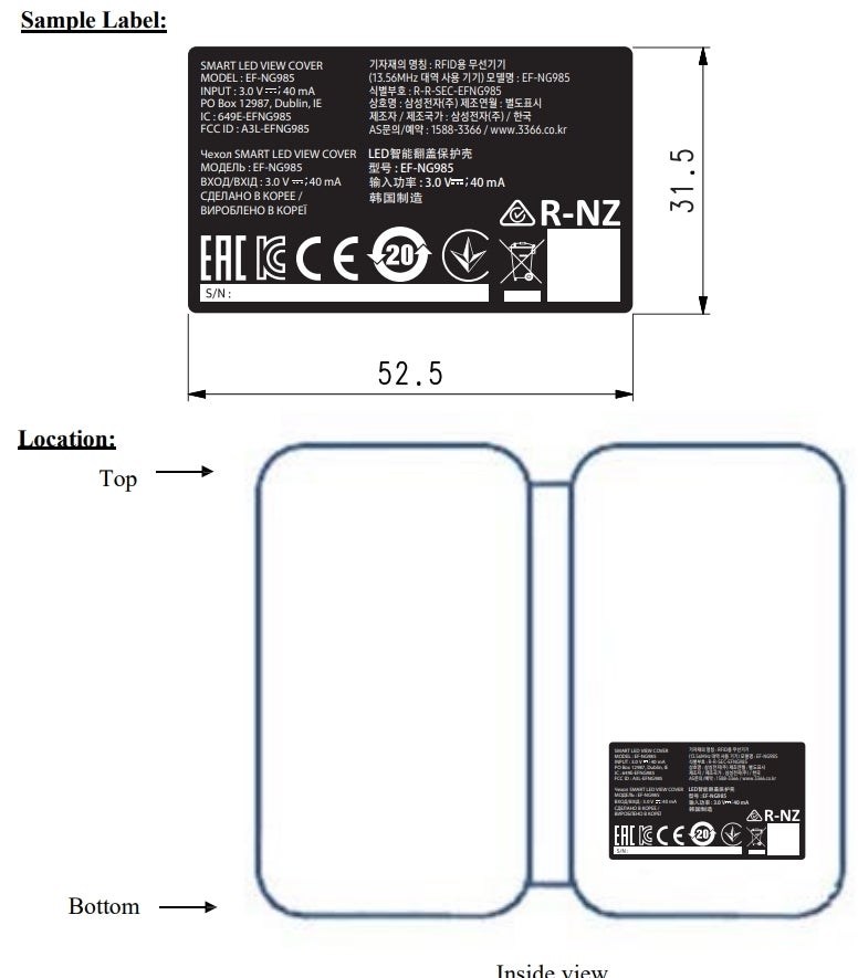 We find US carrier S20 model cases in the FCC, exclusive Danish fabric for the Ultra