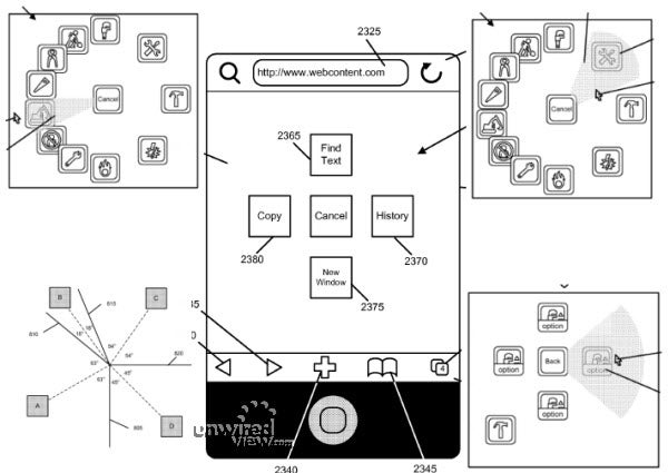 A new patent by Apple hints at profound interface changes possibly starting with the iPhone 5