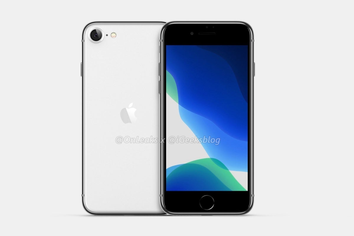 Leaked render of the 4.7-inch iPhone 9 - Yet another iPhone 9 variant might be in the works, this one with Face ID