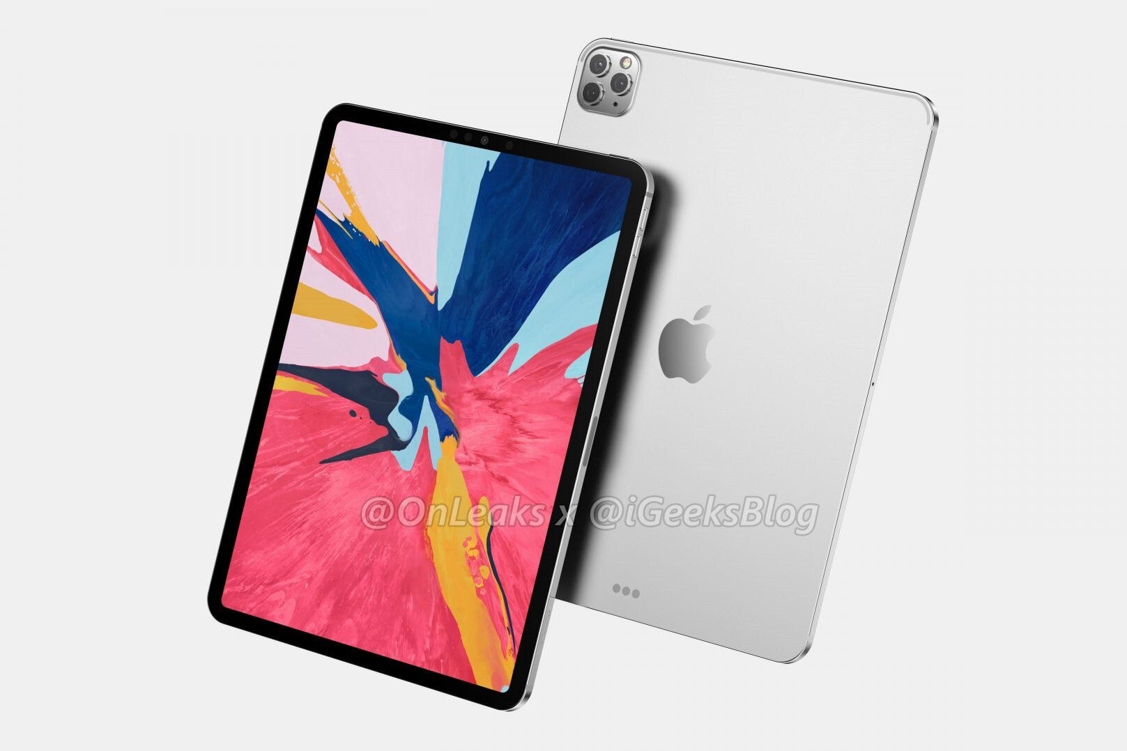  2020 iPad Pro CAD-based render - Apple's first 5G iPad Pro could arrive as early as this year