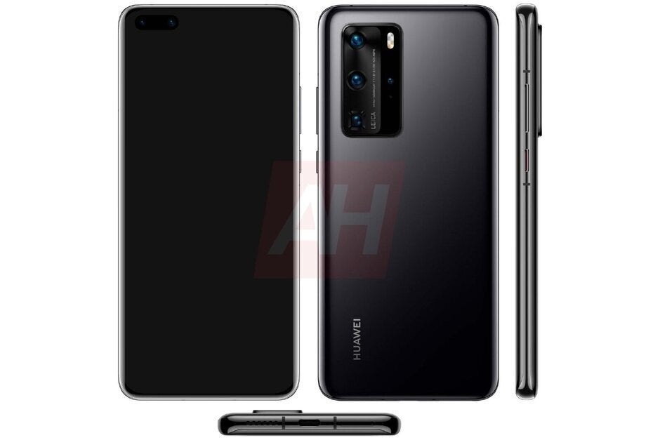 Render of the upcoming Huawei P40 Pro - Huawei&#039;s founder expects the U.S. to dial up its attack on the company