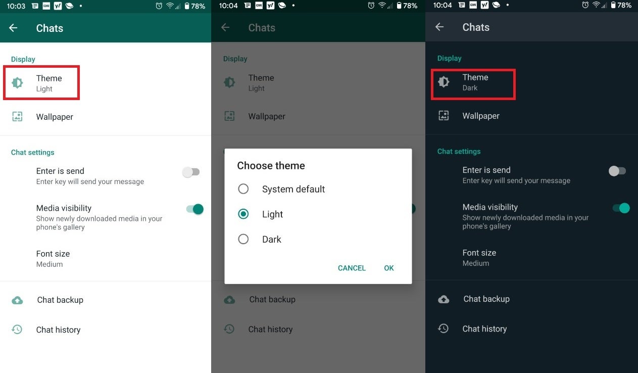 Dark Mode is now available on the beta version of WhatsApp for Android - Android beta version of WhatsApp gets Dark Mode; here&#039;s how to enable it