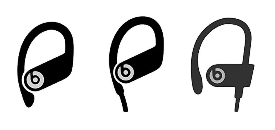 Powerbeats Pro (left), Powerbeats4 (middle), Powerbeats3 (right) - Apple's next wireless earbuds will look a lot like the Beats Powerbeats Pro