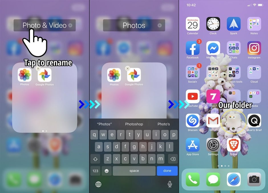 How to create, rename, and delete folders on an iPhone or iPad