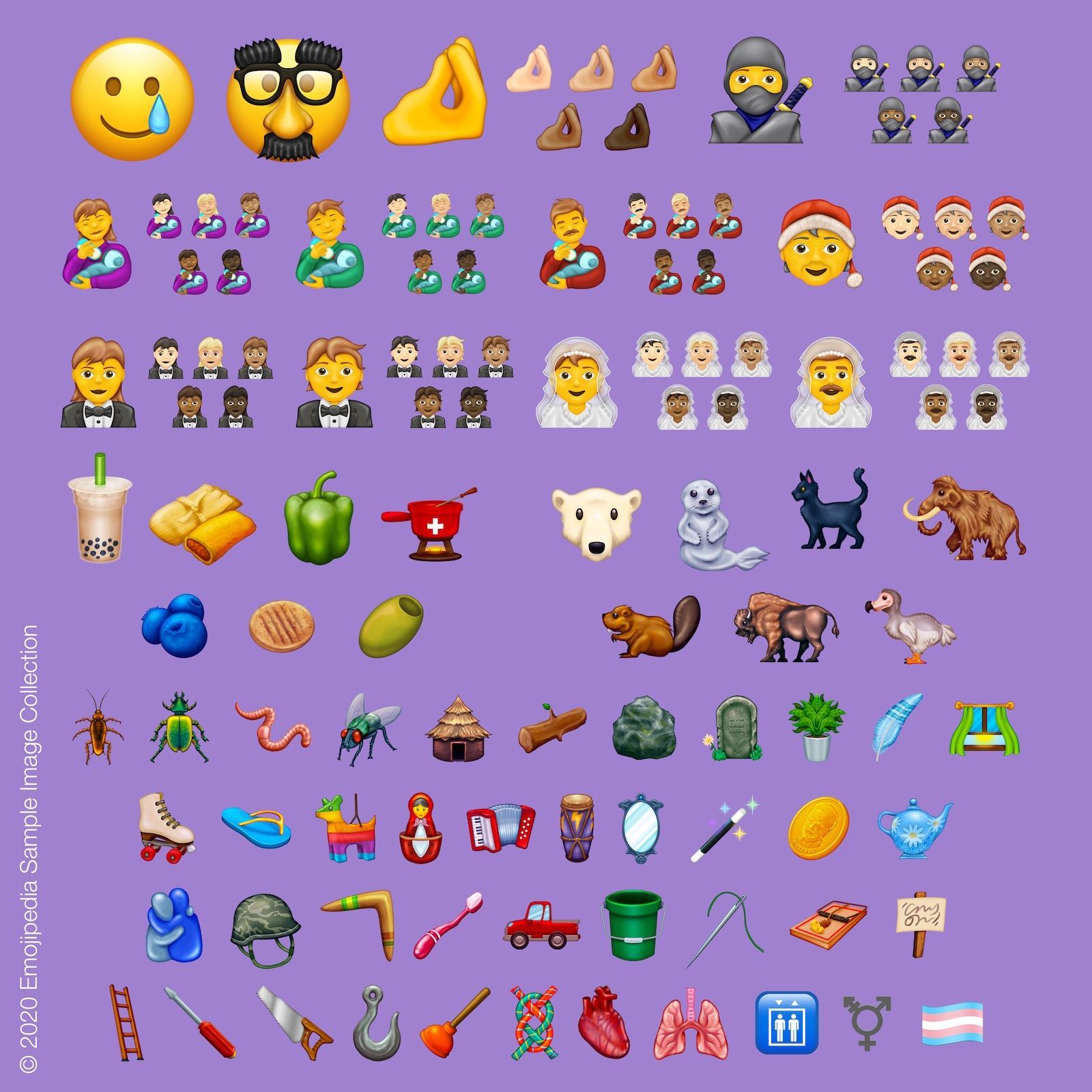 Introducing Emoji 13.0, coming to a mobile device near you as soon as this September - Take an early look at the 117 new emoji coming to your phone later this year