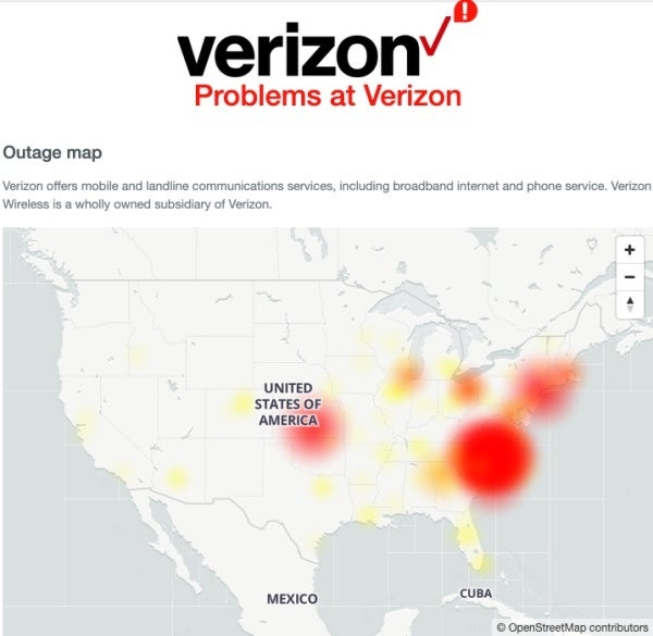 Major outage hits all big four US carriers (and a few smaller ones)